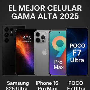 El mejor celular gama alta 2025